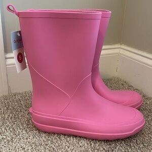 Cat & Jack Vibrant Pink Kids Rain Boots